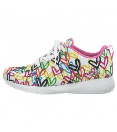 Skechers Bobs Squad Starry Love White/Multi 117092/WMLT (SK150-a) sports Shoes