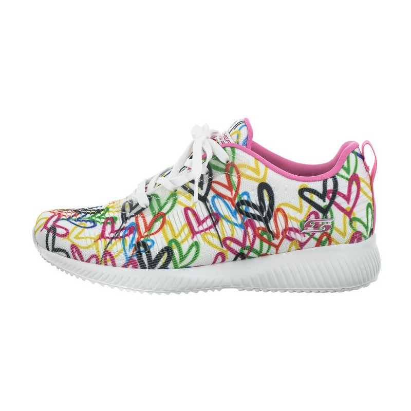 Skechers Bobs Squad Starry Love White/Multi 117092/WMLT (SK150-a) sports Shoes