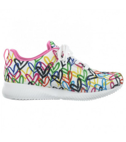 Skechers Bobs Squad Starry Love White/Multi 117092/WMLT (SK150-a) sports Shoes