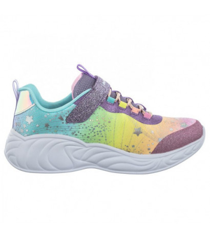 Skechers S Lights Unicorn Dreams Purple/Multi 302211L/PRMT (SK158-a) sports shoes