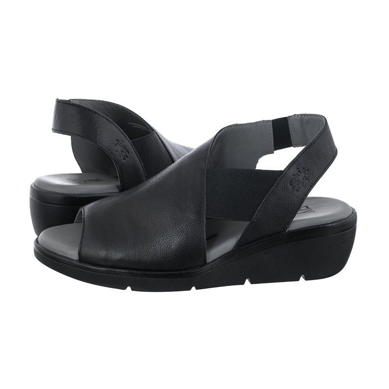 FLY London Nily Mousse Black P144940000 (FL386-a) shoes