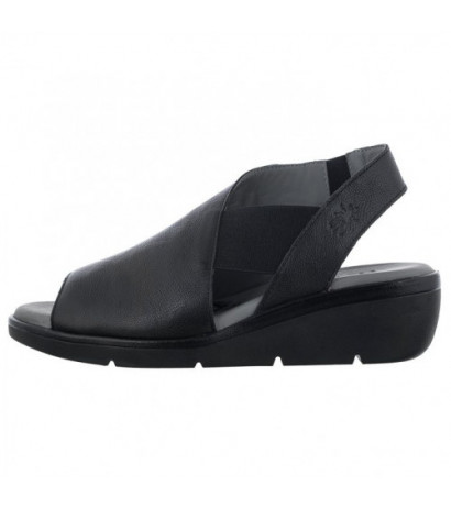 FLY London Nily Mousse Black P144940000 (FL386-a) shoes