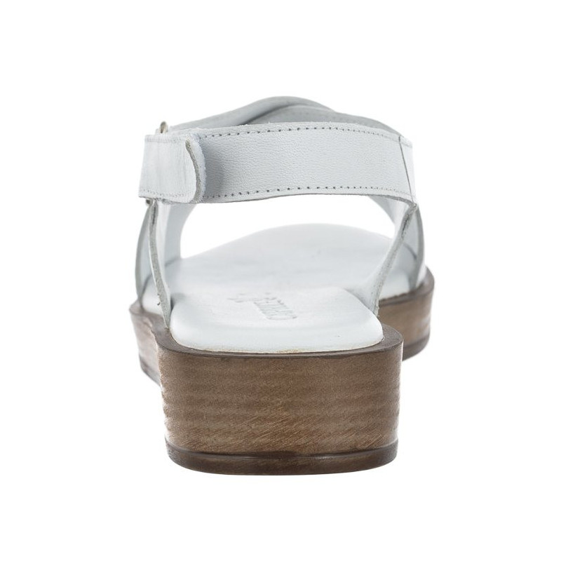 Caprice Białe 9-28205-20 100 White (CP364-b) sandals