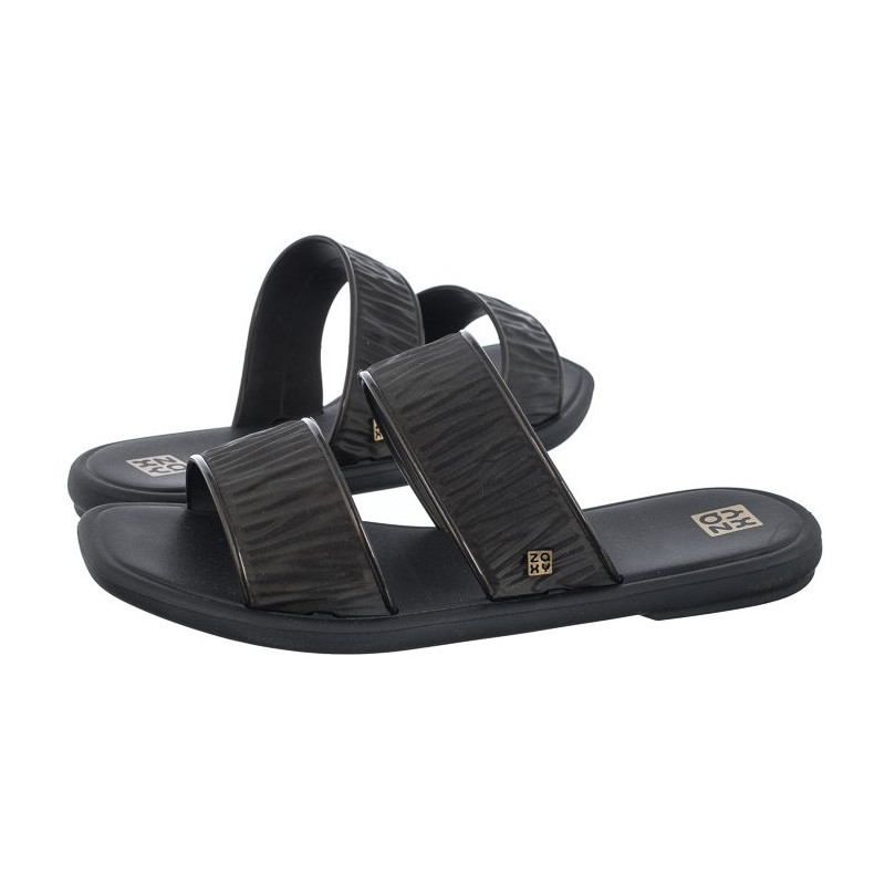 Zaxy Frescor Slide AD JJ285222/AA108 Black (ZA162-b) Women's Shoes/Flip Flops