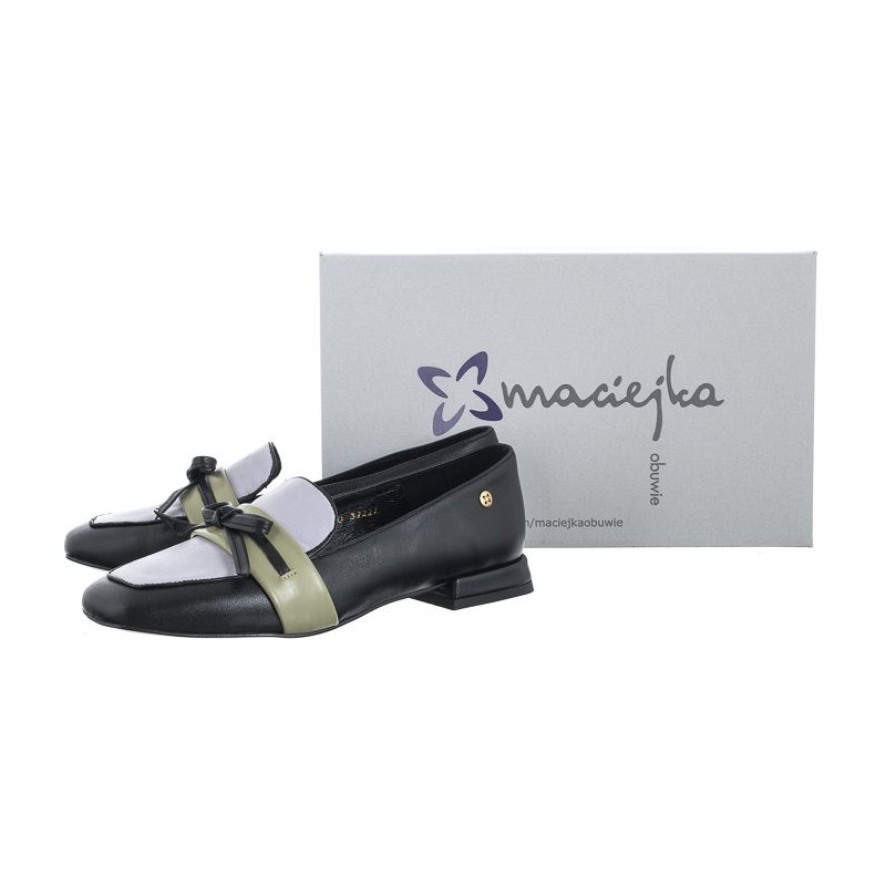 Maciejka Czarne/Fioletowe 05930-01/00-1 (MA1038-a) shoes