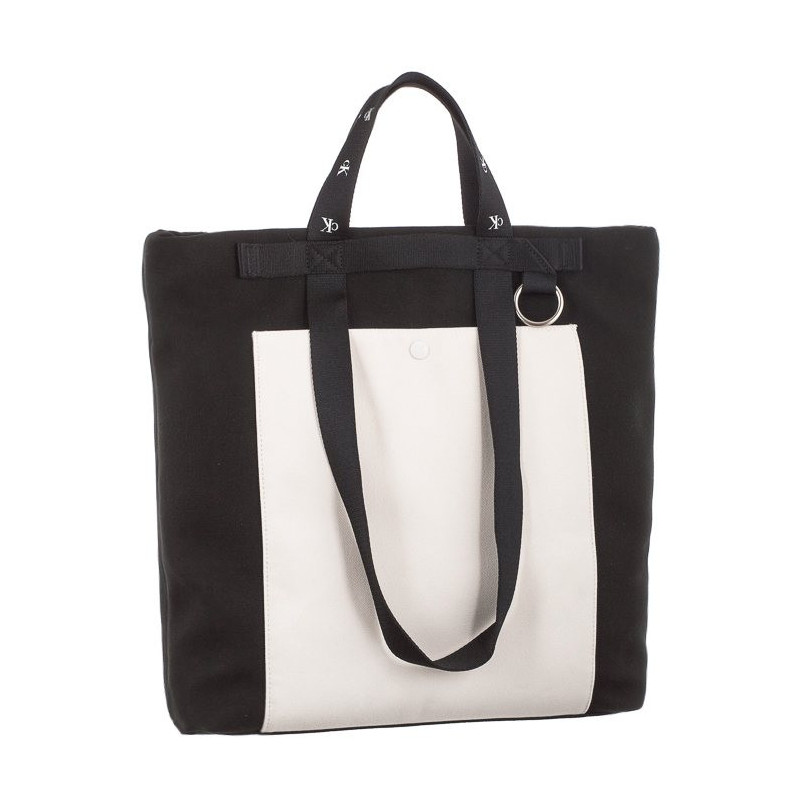 Calvin Klein Ultralight Sq Tote40 CB Black/Ancient White K60K610556 0GM (CK266-a) handbag