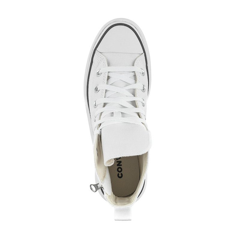 Converse CTAS Lugged Lift Hi White/White/Black A03012C (CO604-b) shoes