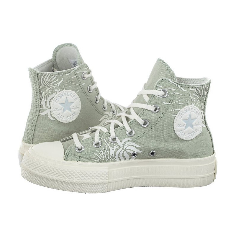 Converse CTAS Lift Hi Summit Sage/Ghosted/Egret A03927C (CO598-a) shoes