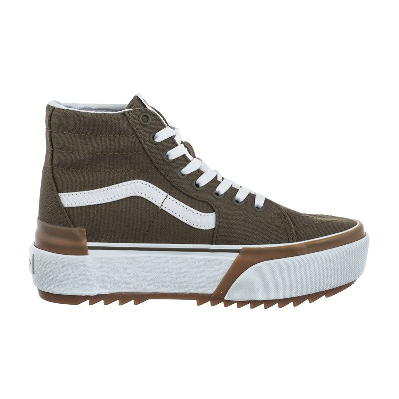 Vans Sk8-Hi Tapered Canvas Dark Olive VN0005U2DOL1 (VA406-a) shoes