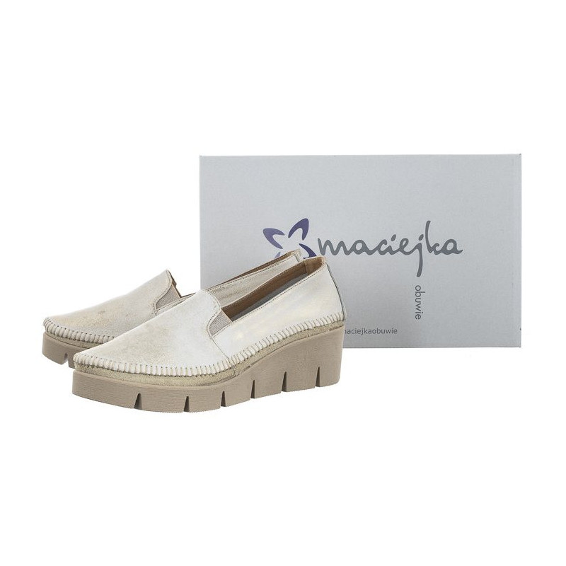 Maciejka Beżowe 5814A-25/00-1 (MA1025-a) shoes