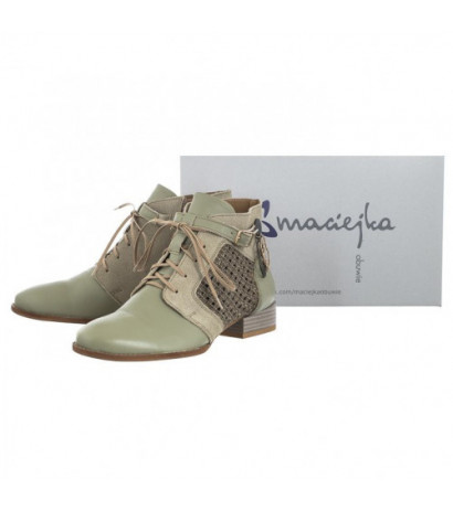 Maciejka Pistacjowe 5743B-09/00-1 (MA1022-a) shoes