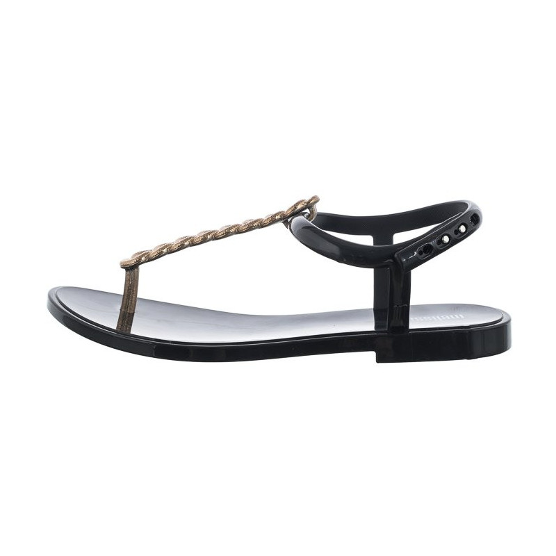 Melissa Strass AD 33823/AN270 Black/Gold (ML272-b) sandals