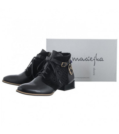 Maciejka Czarne 5743B-01/00-1 (MA1022-b) shoes