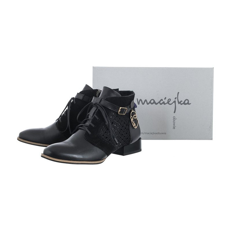 Maciejka Czarne 5743B-01/00-1 (MA1022-b) shoes