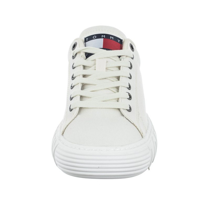 Tommy Hilfiger Tommy Jeans New Cupsole Cnvas Cn Ecru EN0EN02171 YBL (TH774-a) sports Shoes