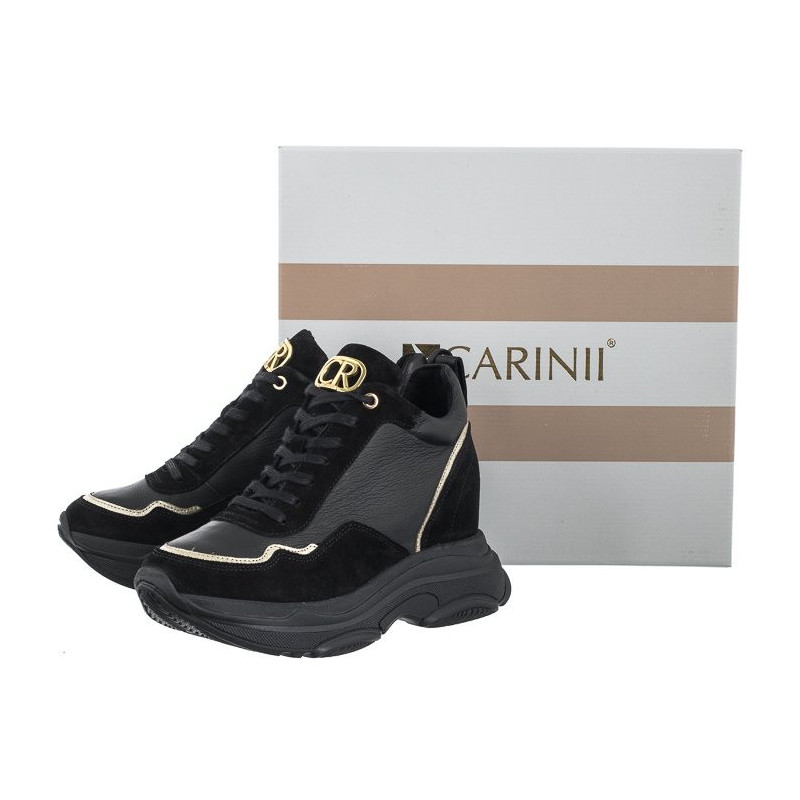 Carinii Czarne/Złote B9061-H20-J23-T15-D40 (CI718-a) sports Shoes