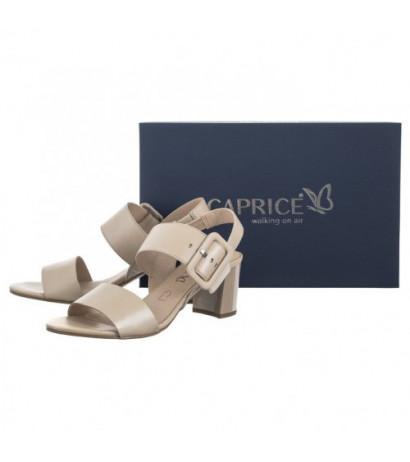 Caprice Beżowe 9-28306-20 433 Beige Perlato (CP369-a) shoes