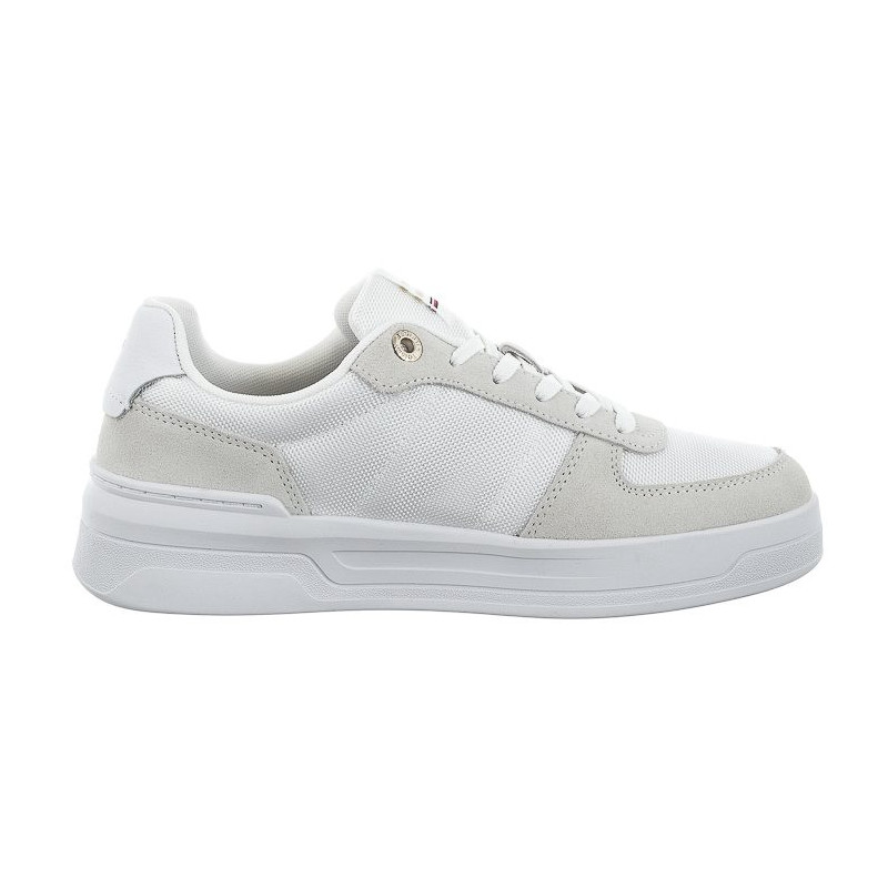 Tommy Hilfiger Basket Sneaker With Webbing White FW0FW06950 YBS (TH786-a) sports Shoes