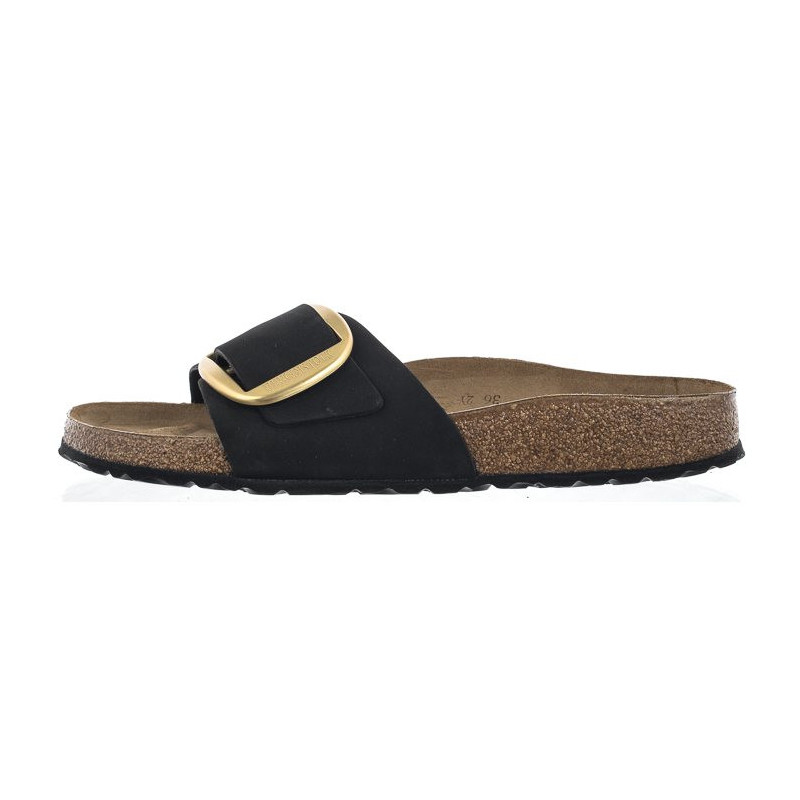 Birkenstock Madrid Big Buckle Black 1023373 (BK170-c) Women's Shoes/Flip Flops