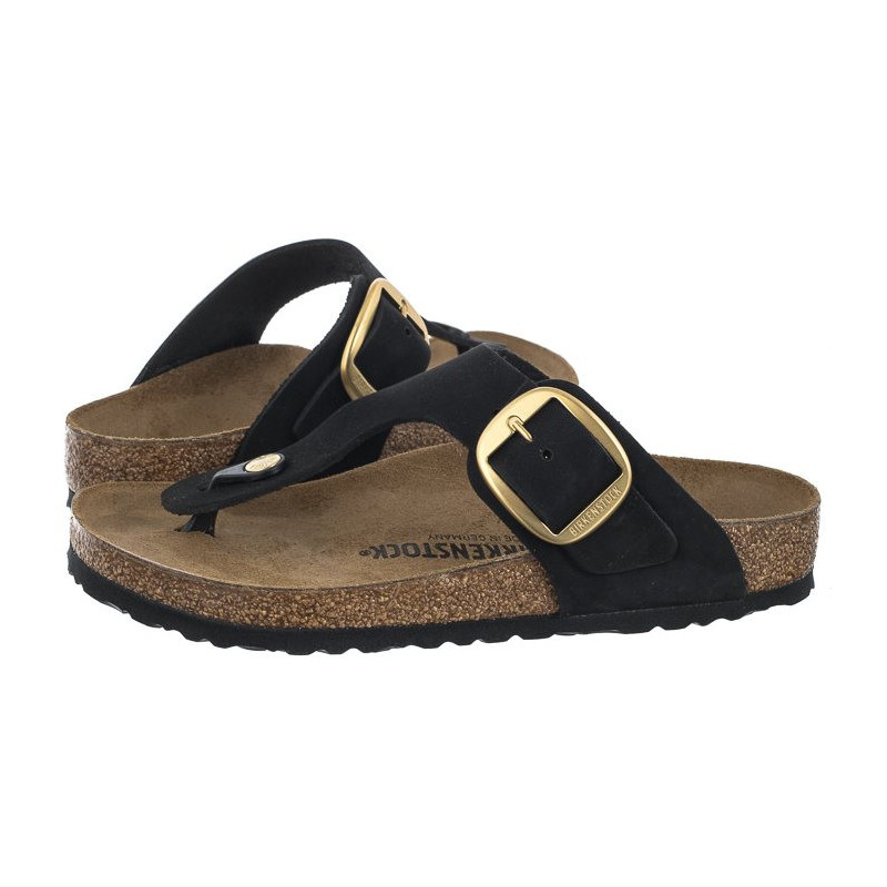 Birkenstock Gizeh Big Buckle Black 1024019 (BK196-a) Women's Shoes/Flip Flops