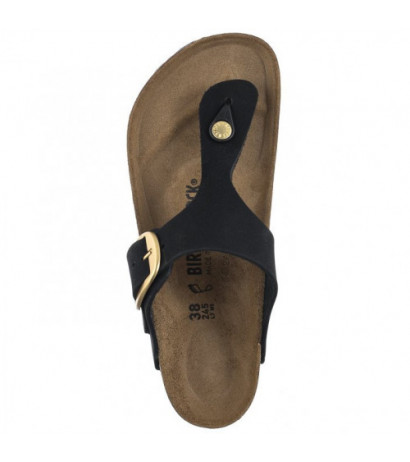 Birkenstock Gizeh Big Buckle Black 1024019 (BK196-a) Women's Shoes/Flip Flops