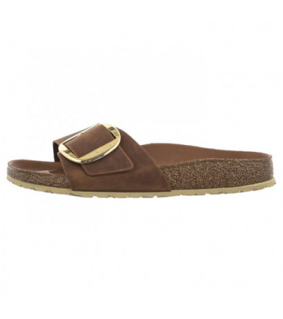 Birkenstock Madrid Big Buckle Cognac 1006525 (BK205-a) Women's Shoes/Flip Flops