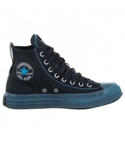 Converse CTAS Cx Explore Hi Black/Dial Up Blue/White A02811C (CO607-a) shoes