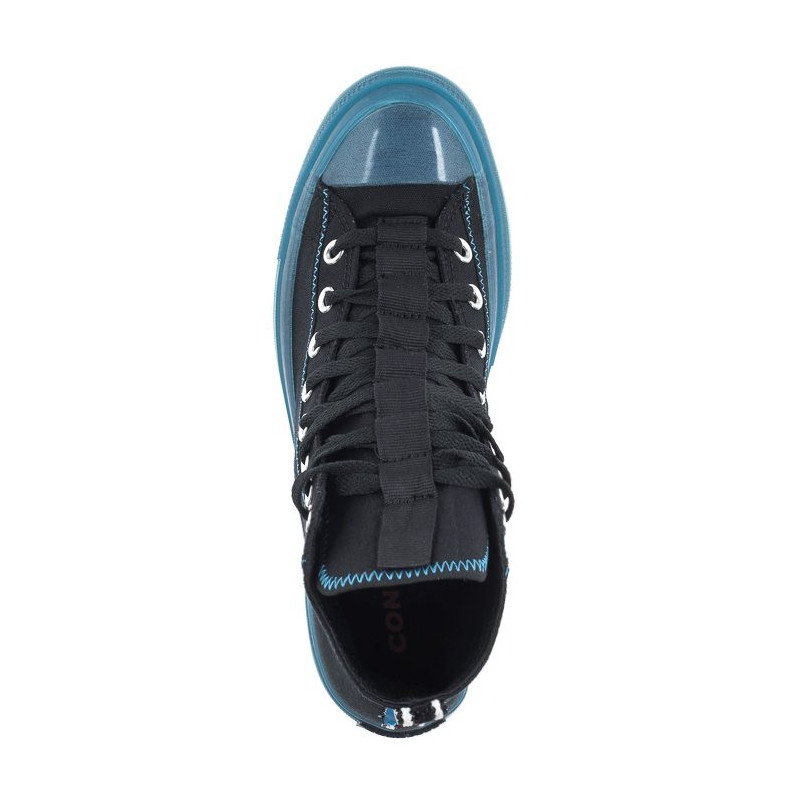 Converse CTAS Cx Explore Hi Black/Dial Up Blue/White A02811C (CO607-a) shoes