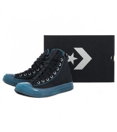 Converse CTAS Cx Explore Hi Black/Dial Up Blue/White A02811C (CO607-a) shoes