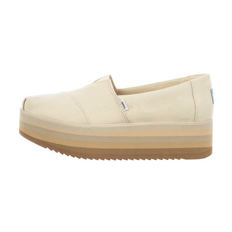 Toms Alp Platform Natural Canvas 10019681 (TS33-b) sneakers