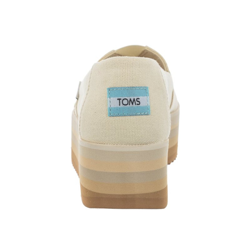 Toms Alp Platform Natural Canvas 10019681 (TS33-b) sneakers