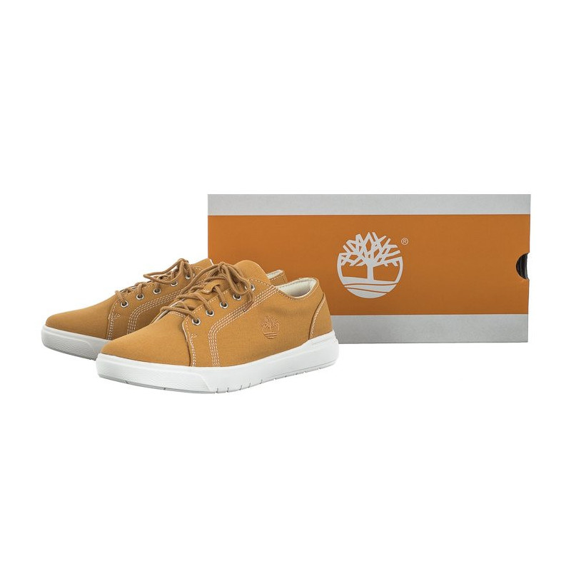 Timberland Seneca Bay Oxford Wheat Canvas 0A5X3W 763 (TI116-a) shoes