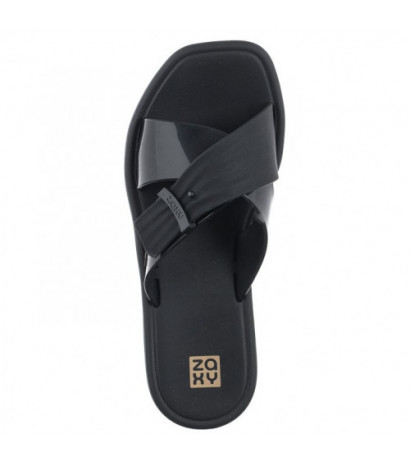 Zaxy Harmonia Slide AD JJ285217/AA102 Black (ZA168-b) Women's Shoes/Flip Flops