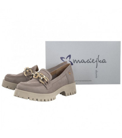 Maciejka Beżowe 6004A-04/00-1 (MA1060-a) shoes