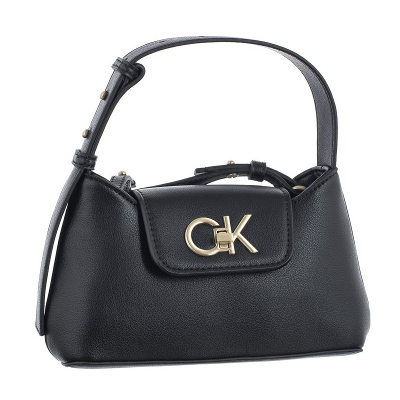 Calvin Klein Re-Lock Crossbody W/Flap Sm K60K610770 BAX (CK280-a) handbag