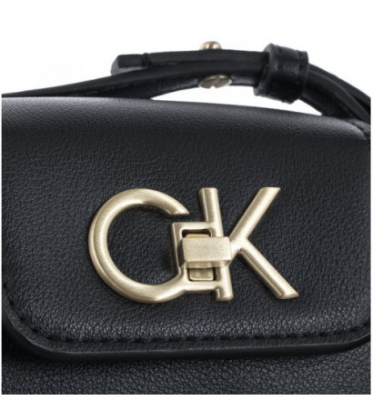 Calvin Klein Re-Lock Crossbody W/Flap Sm K60K610770 BAX (CK280-a) handbag