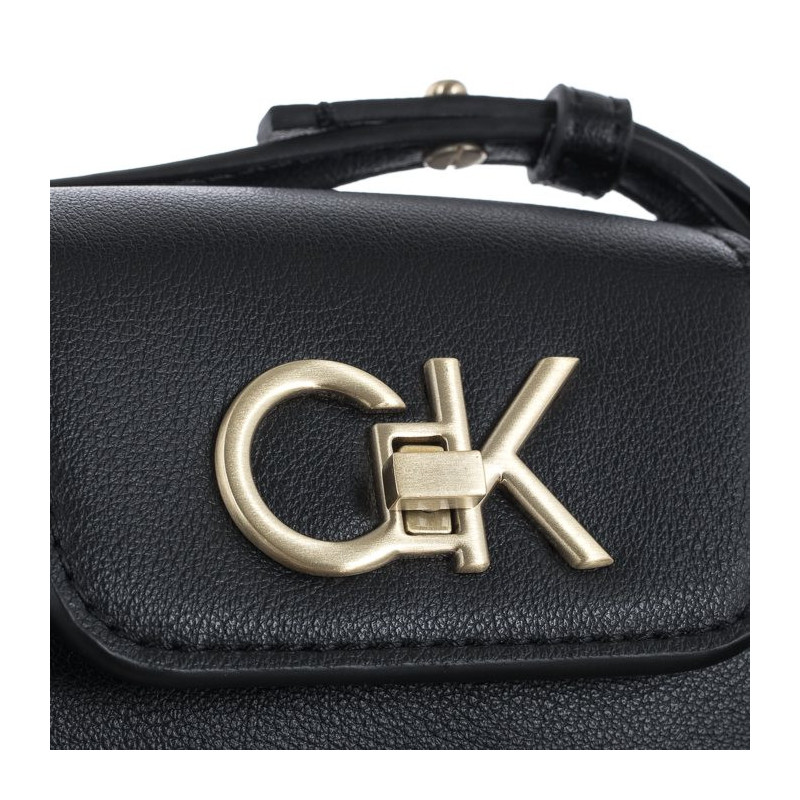 Calvin Klein Re-Lock Crossbody W/Flap Sm K60K610770 BAX (CK280-a) handbag