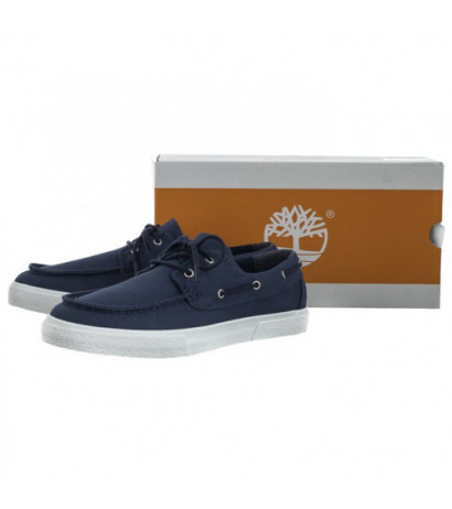 Timberland Union Wharf 2.0 EK+Boat Shoe Navy Canvas 0A5ZE9 019 (TI120-a) shoes