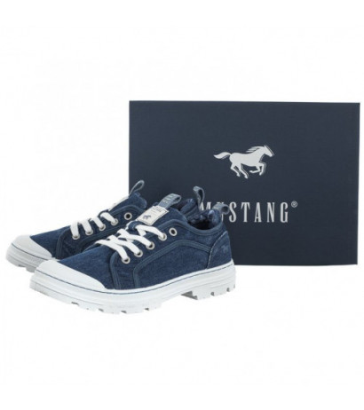 Mustang Granatowe 52C0088 (MU516-a) shoes