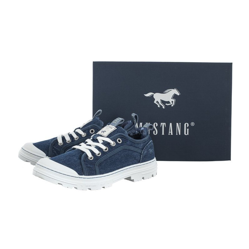 Mustang Granatowe 52C0088 (MU516-a) shoes