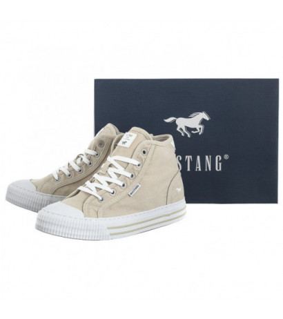 Mustang Beżowe 52C0081 (MU503-c) shoes