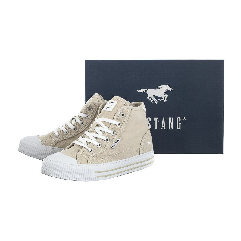 Mustang Beżowe 52C0081 (MU503-c) shoes