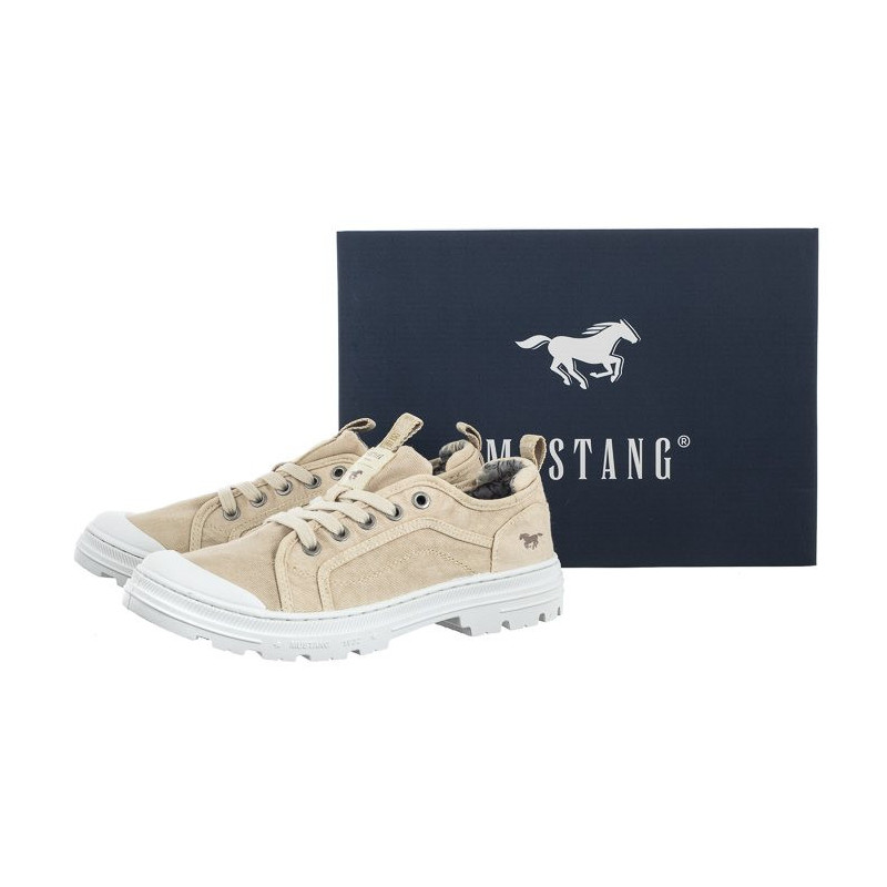 Mustang Beżowe 52C0089 (MU516-b) shoes