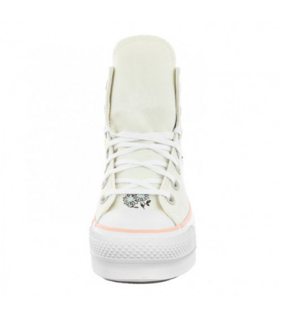 Converse CTAS Lift Hi Egret/Cheeky Coral/White A03516C (CO608-a) shoes