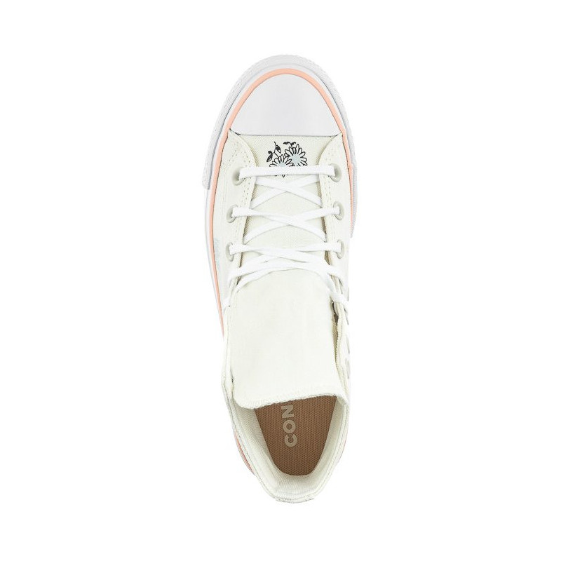 Converse CTAS Lift Hi Egret/Cheeky Coral/White A03516C (CO608-a) shoes