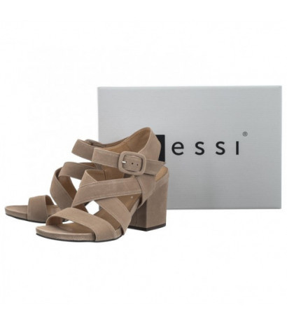 Nessi Beżowe 23478 (NE328-a) shoes