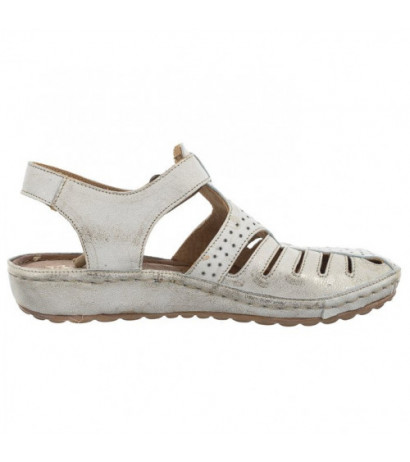 Maciejka Beżowe 6060A-22/00-5 (MA1073-a) sandals