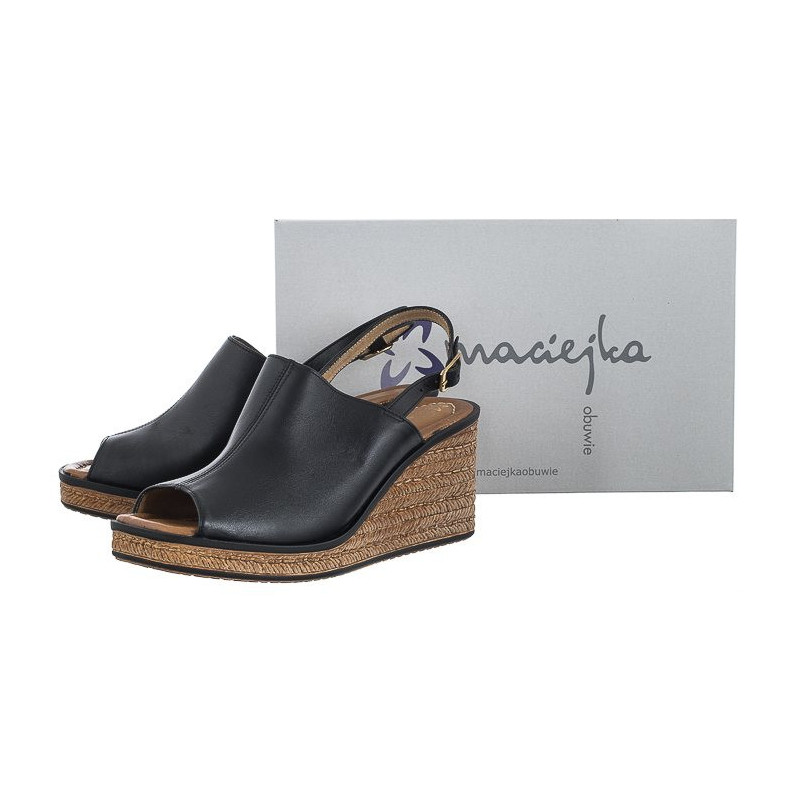 Maciejka Czarne 6098A-01/00-5 (MA1071-a) shoes