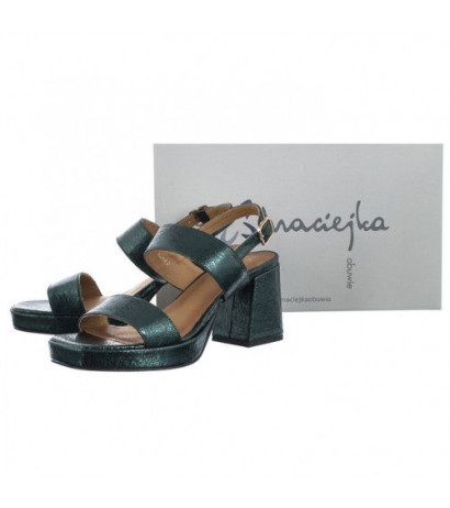 Maciejka Ciemne Zielone 05522-24/00-1 (MA1067-a) shoes