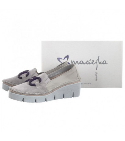 Maciejka Popielate 5814B-03/00-1 (MA1065-b) shoes